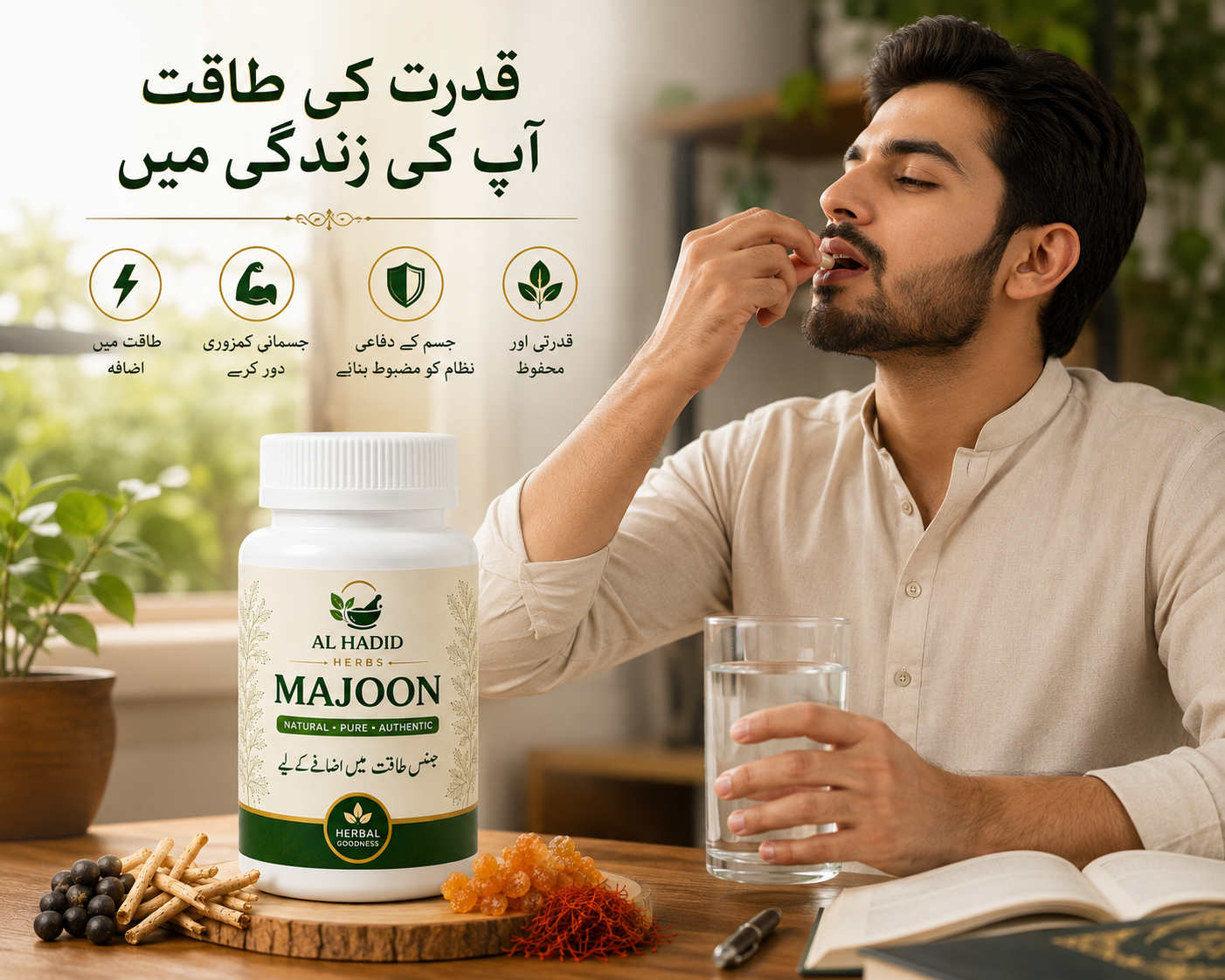 Al Hadid Herbs Majoon – Premium Herbal Wellness Formula